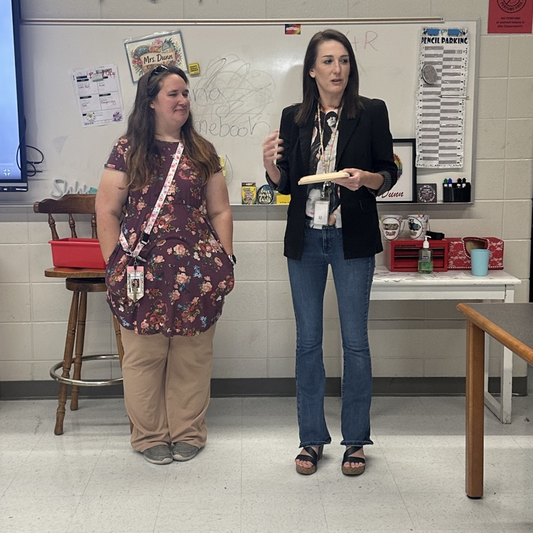 teacher hearing why she got an award
