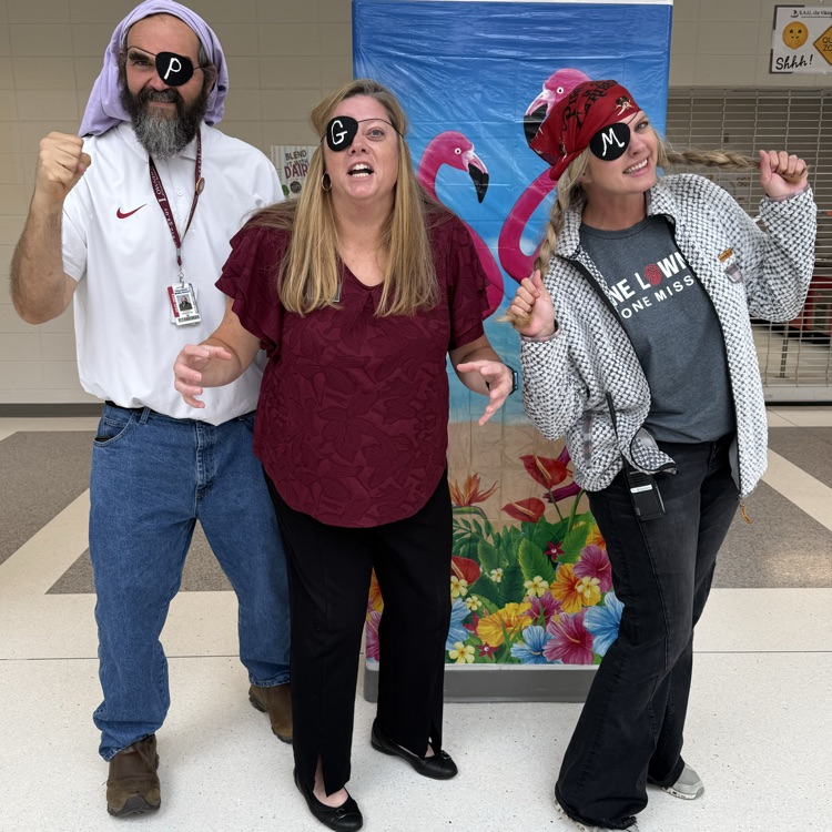 counselors dressed as pirates