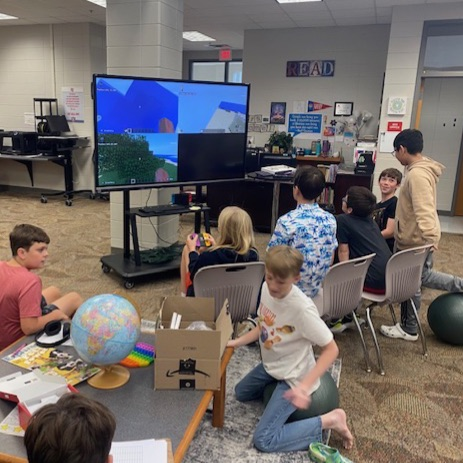 Minecraft club meeting