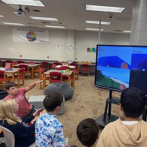 Minecraft club meeting