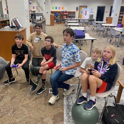 Minecraft club meeting