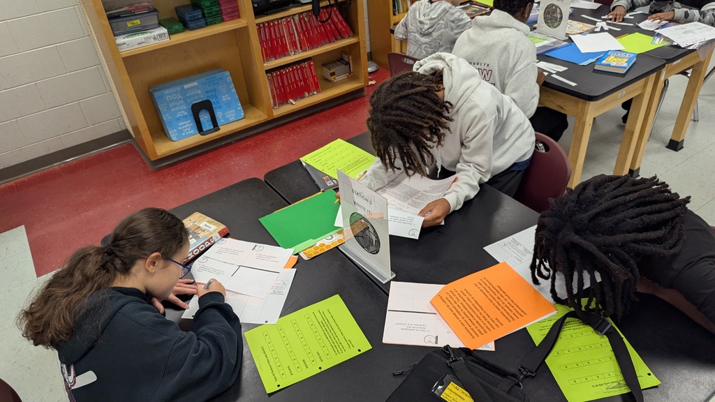 Team 62 is hard at work in Mrs. Busby’s class! Students rotated through hands-on and digital stations to explore the Properties of Minerals:  🔬 Station 1: Testing mineral properties 📖 Station 2: Reading about minerals 💻 Station 3: Researching minerals in a virtual lab 🗂️ Station 4: Sorting mineral tests (Identity vs. Not Identity) ✍️ Station 5: Writing about mineral properties 🎨 Station 6: Illustrating key visual vocabulary  So many ways to learn, discover, and show what they know! #ScienceInAction #HandsOnLearning