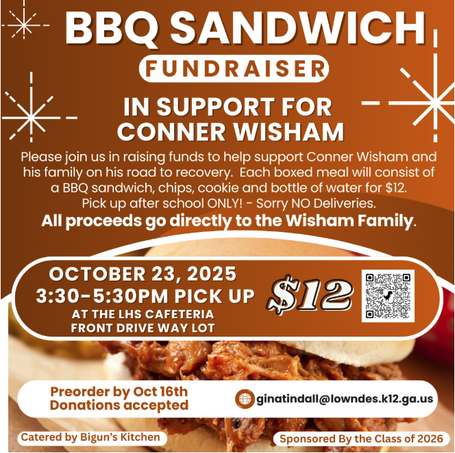 Conner Wisham BBQ Fundraiser