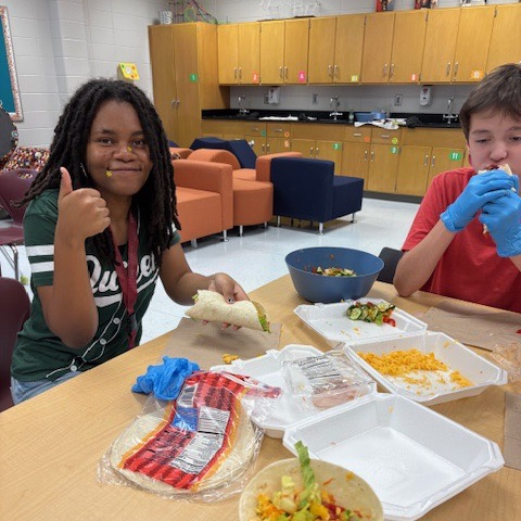 culinary club meeting 