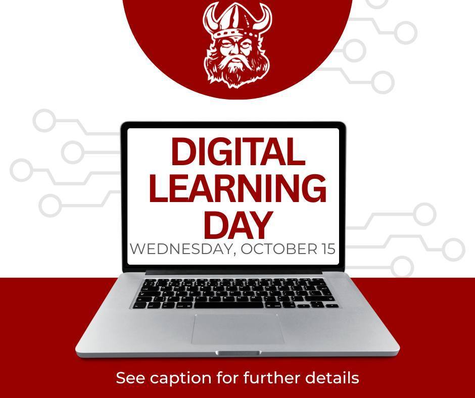 Digital Learning Day – October 15, 2025 💻 Student Directions & Parent Information Viking Family, This is a reminder that we have a Digital Learning Day coming up immediately following Fall Break (which is Monday, 10/13, and Tuesday, 10/14) on Wednesday, October 15th. Please read our directions below so your student can be prepared to complete their work! 📘 Student Work for Digital Learning Day: 📝 Grades K–1: Students will not bring home a Chromebook to complete their assignments. Teachers will provide hands-on activities for these students. 💻 Grades 2–5: May receive assignments requiring a Chromebook. 💻 Grades 6–12: Students will use their Chromebooks that have been assigned for the school year. ✅Teachers may post assignments in Google Classroom or provide an offline option. ✅All assignments will be posted by Friday, October 10, 2025, at 3:30 p.m. ✅On Digital Learning Day, there are no in-person classes and no set login time. ✅Students can complete their work anytime during Fall Break or on the Digital Learning Day. ✅Teachers will review expectations with students by Friday dismissal. 📧 Questions about assignments? Email your child’s teacher! Faculty emails follow this format: 📝 firstname lastname @lowndes.k12.ga.us ➡️ Example: Jane Doe → janedoe@lowndes.k12.ga.us ⚙️ Chromebook Preparation: Students should ensure their Chromebooks are updated before Digital Learning Day. 📺 Watch the update video here: https://www.youtube.com/watch?v=sUCNW-bUGDg 👤 Login Information: Username: graduationyearfirstnamelastname (no spaces, all lowercase) 👉 Example: 2025johndoe Password: 692 + student lunch number 🍽️ Parents can find the lunch number in Parent Portal if needed. ⏰ Assignment Time Expectations: Grades K–2 → 1–2 hours Grades 3–5 → 2–3 hours Grades 6–8 → 45–60 minutes per course Grades 9–12 → about 45–60 minutes per course (AP/Honors may take longer) 🌟 Tips for Student Success: ✅ Find a quiet spot to work. ✅ If your teacher uses Google Classroom, check each class for assignments! ✅ Email your teacher with any questions. ✅ Having technical difficulties? Visit the 💻 LCS Technology Help Desk: 🔗 https://sites.google.com/lowndes.k12.ga.us/lcstechhelp/home (You can also find this link on the Technology Department page of the Lowndes County Schools website.) 💡 Remember: The goal is to stay engaged and keep learning! Don’t stress if things don’t go perfectly — we just ask that students do their best! We’re all learning together!