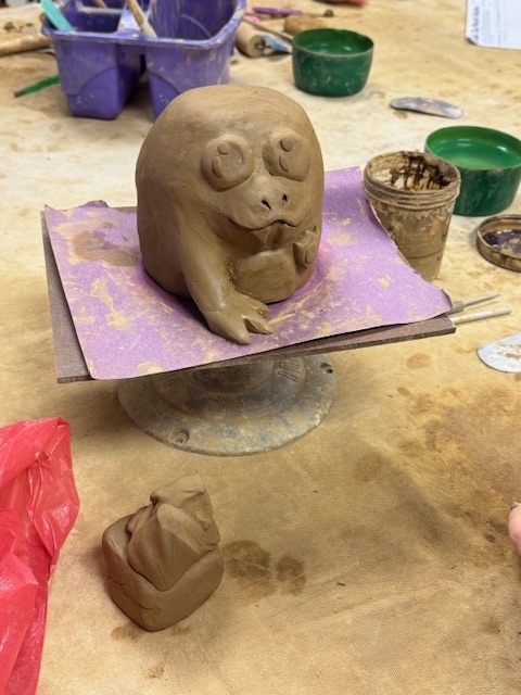 clay sculptures