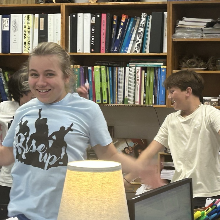 students doing exercise lab