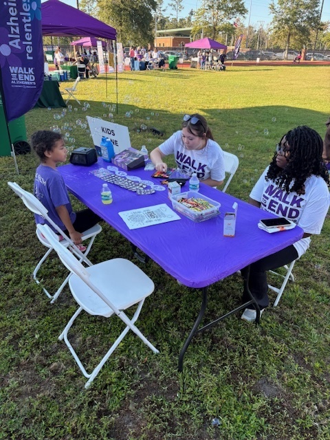 Manning the Kid Zone