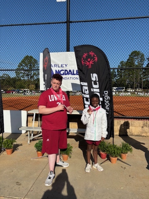 Special Olympics athletes for bocce ball