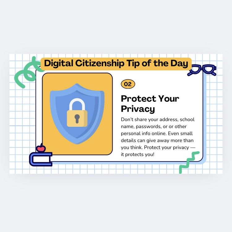 digital citizenship tip