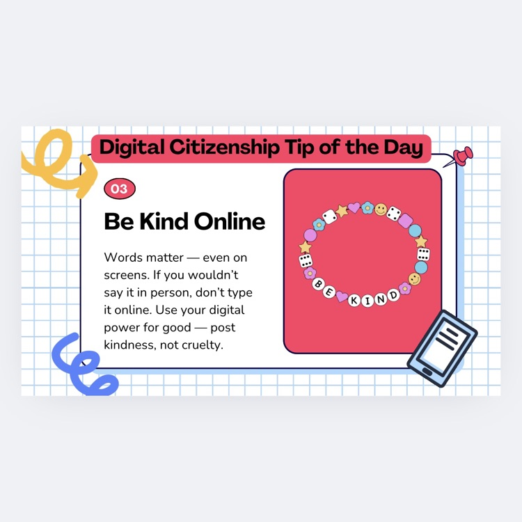digital citizenship tip