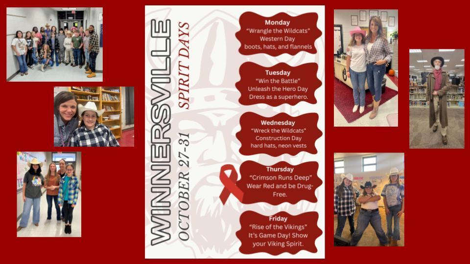 Howdy, partners! 🤠 It's Western Day in Winnersville, and we are ready to WRANGLE THE WILDCATS!