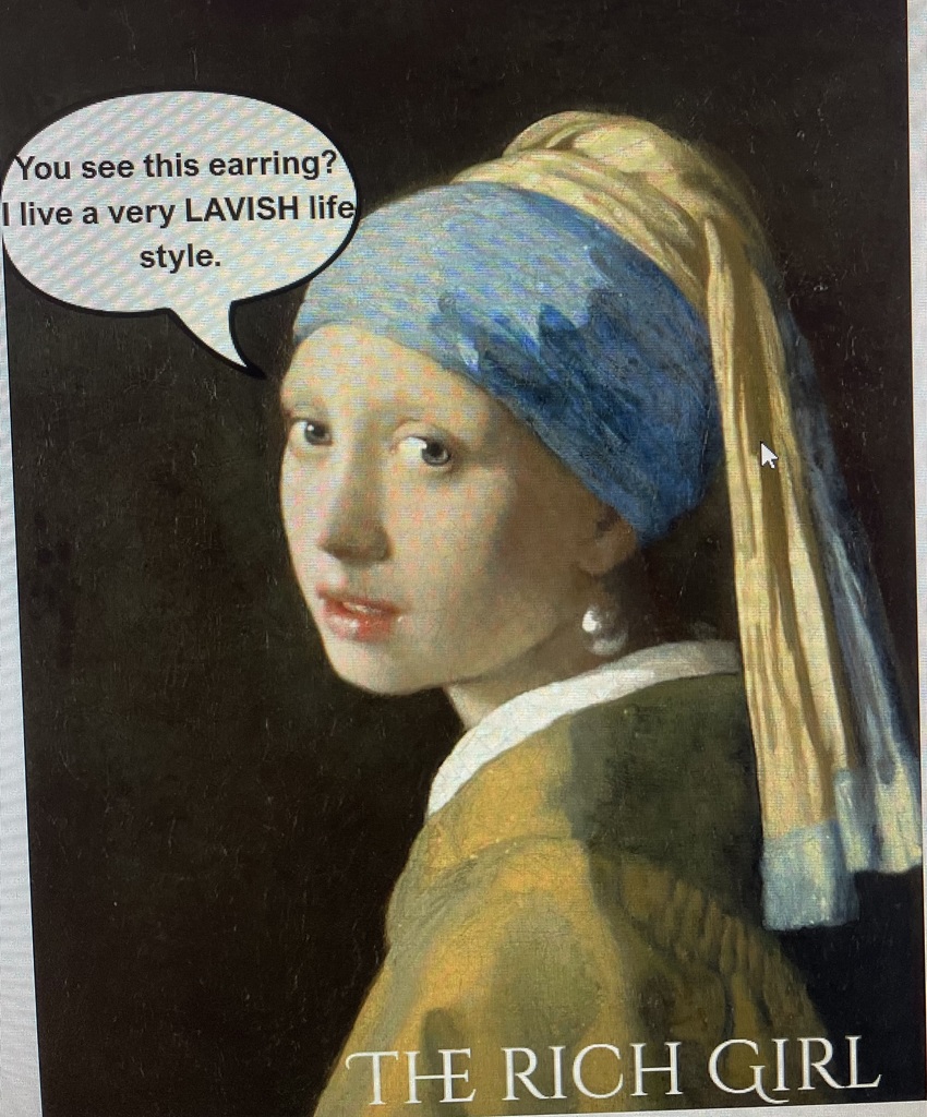 Student work example