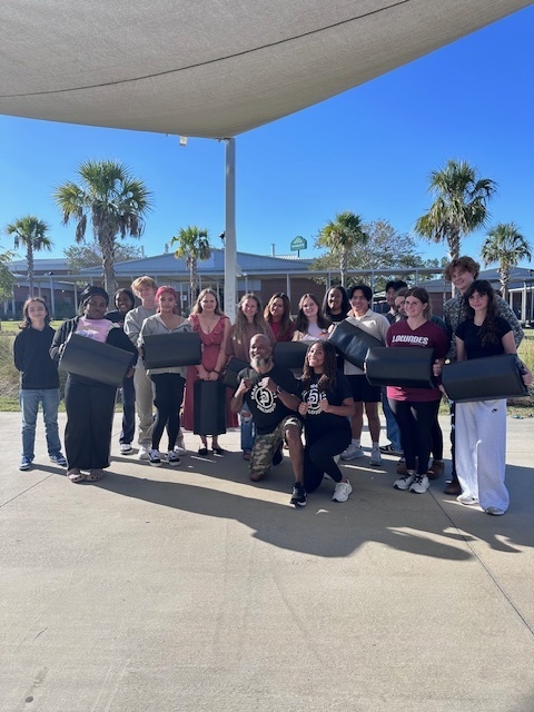 Workshop participants with self defense teachers