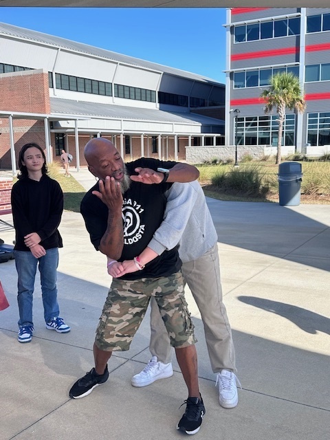 Self defense  demonstration