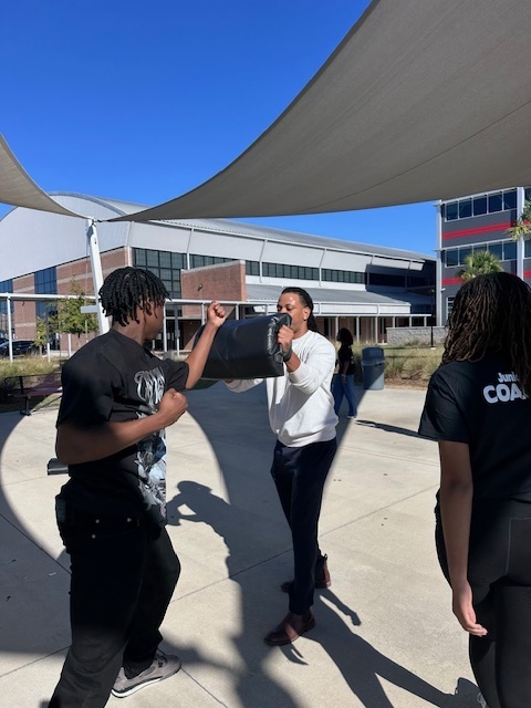 Self defense  demonstration