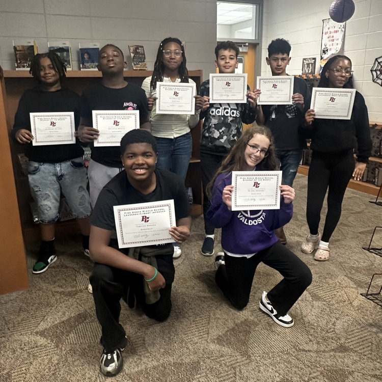 7th students of the month 