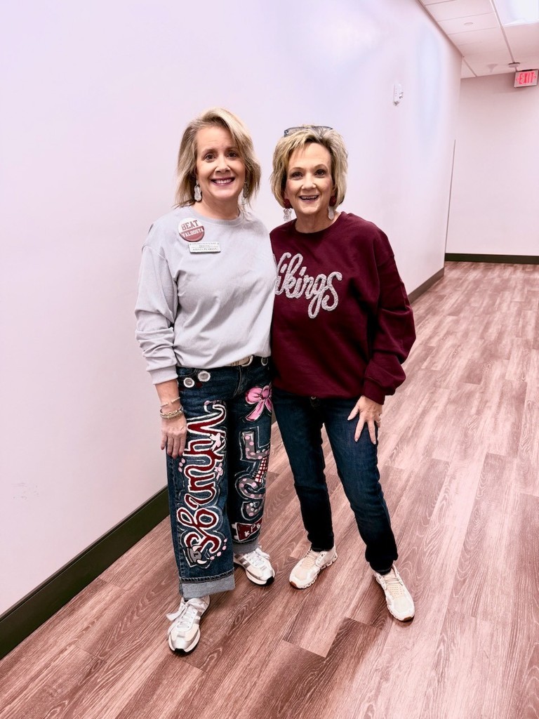 Principal Pearson and Ms. Mares