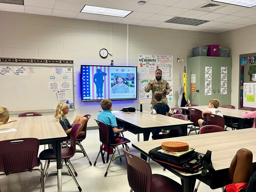 A huge shout-out to our very own Mr. Earp and Mr. Townsend for representing the U.S. Air Force and LMS at Lake Park Elementary’s Veterans Day Celebration today! We are incredibly grateful for their service, their dedication, and the example they continue to set for the students of Lowndes County Schools.