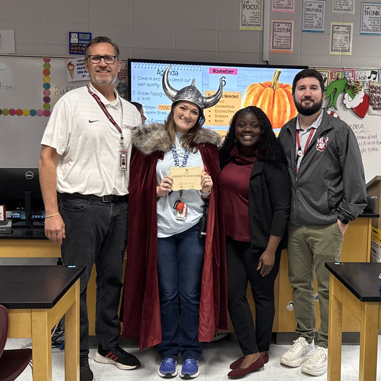 teacher winning award 