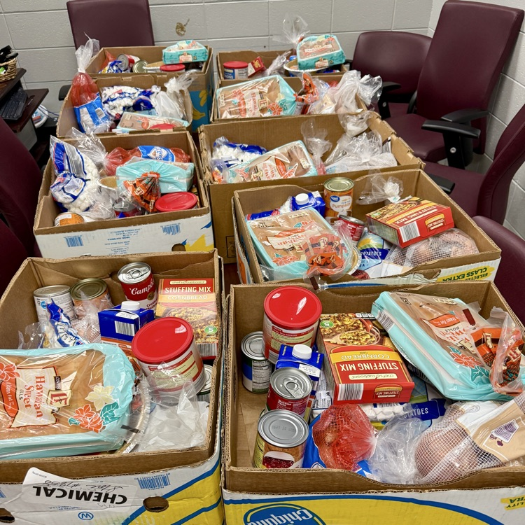 boxes of food for families 