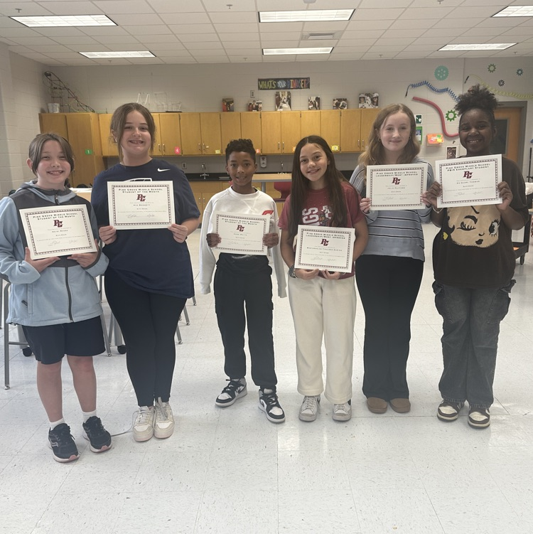 6th students of the month