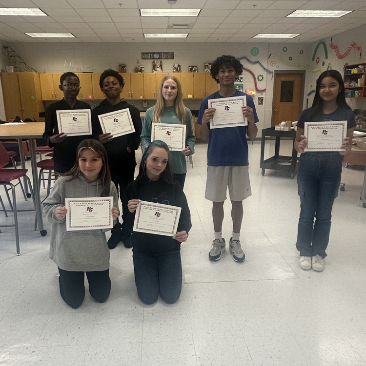 8th students of the month
