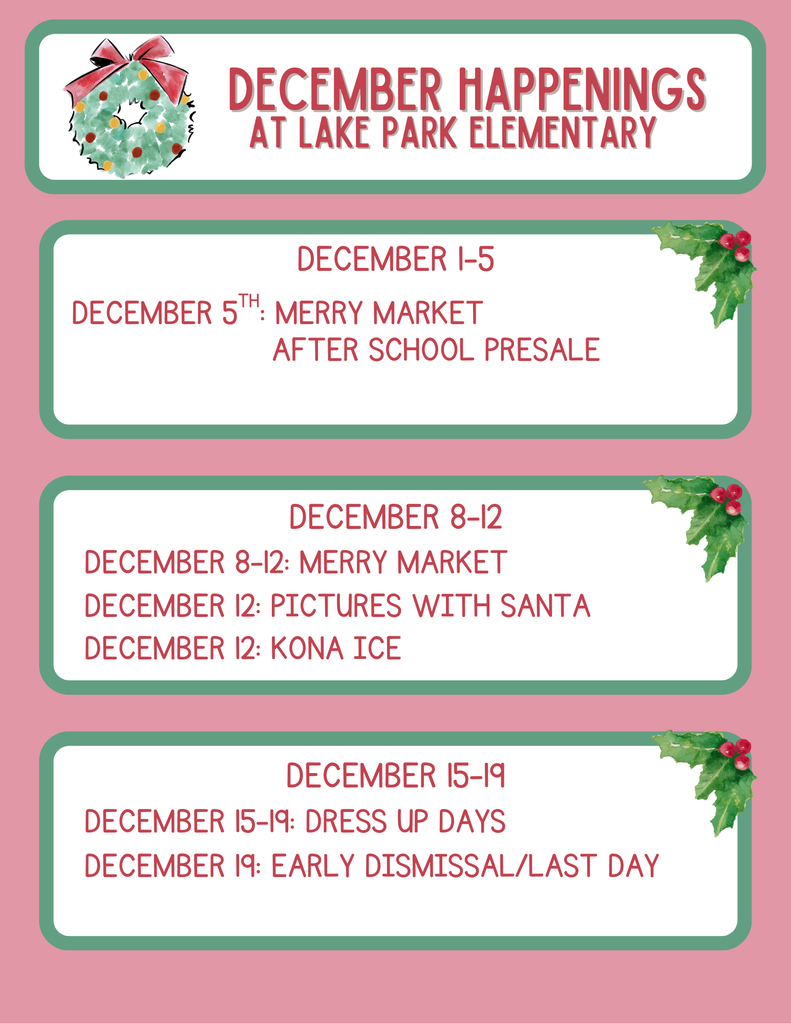December Happenings
