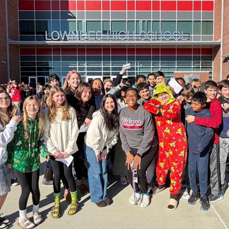 students attending play