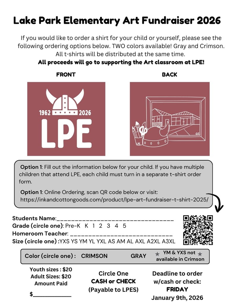 Art T shirt Fundraiser