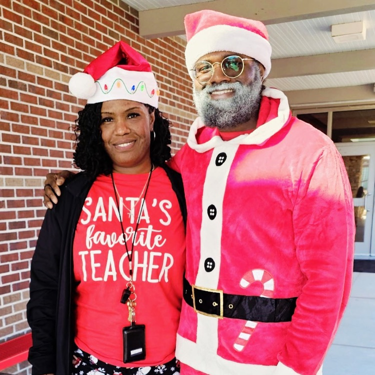 Santa and Ms. C