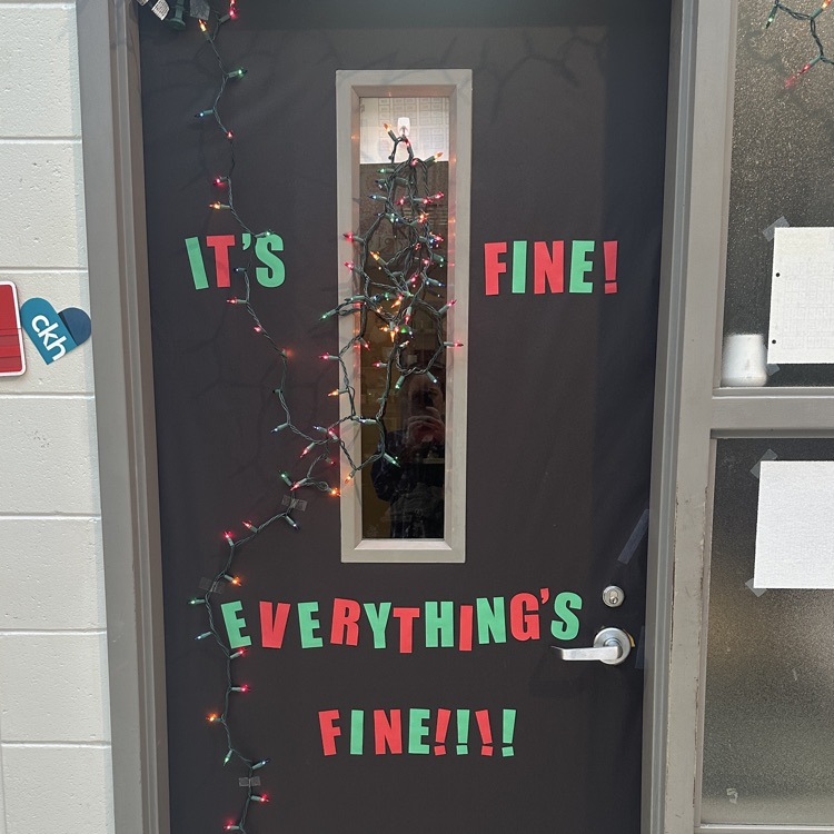 everything is fine door 