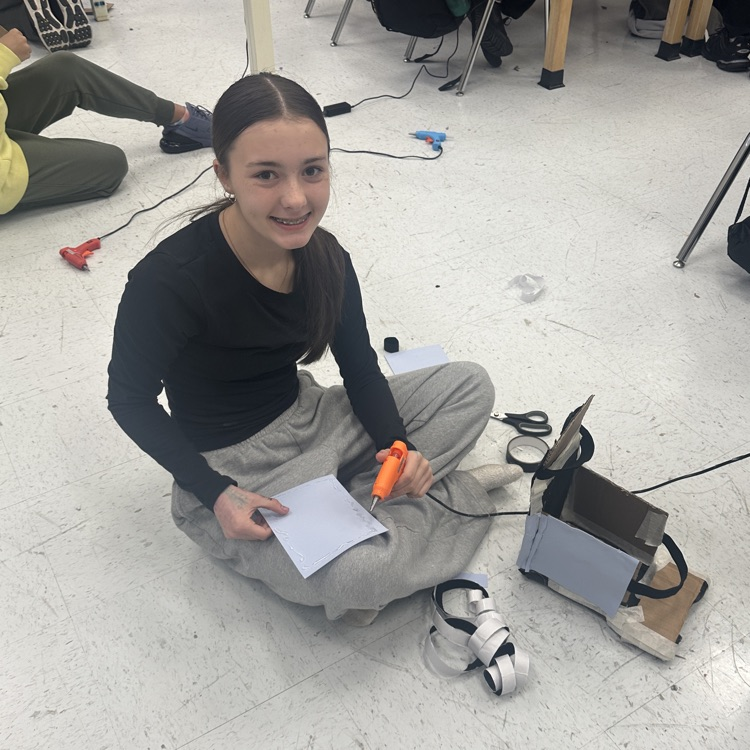 students working on ortho-boot