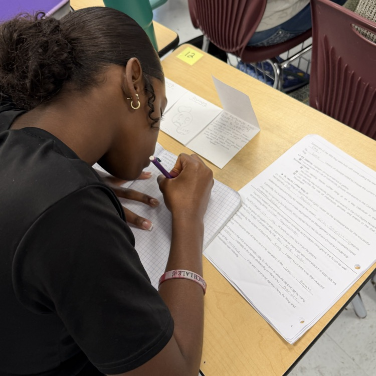 students working on interdisciplinary project