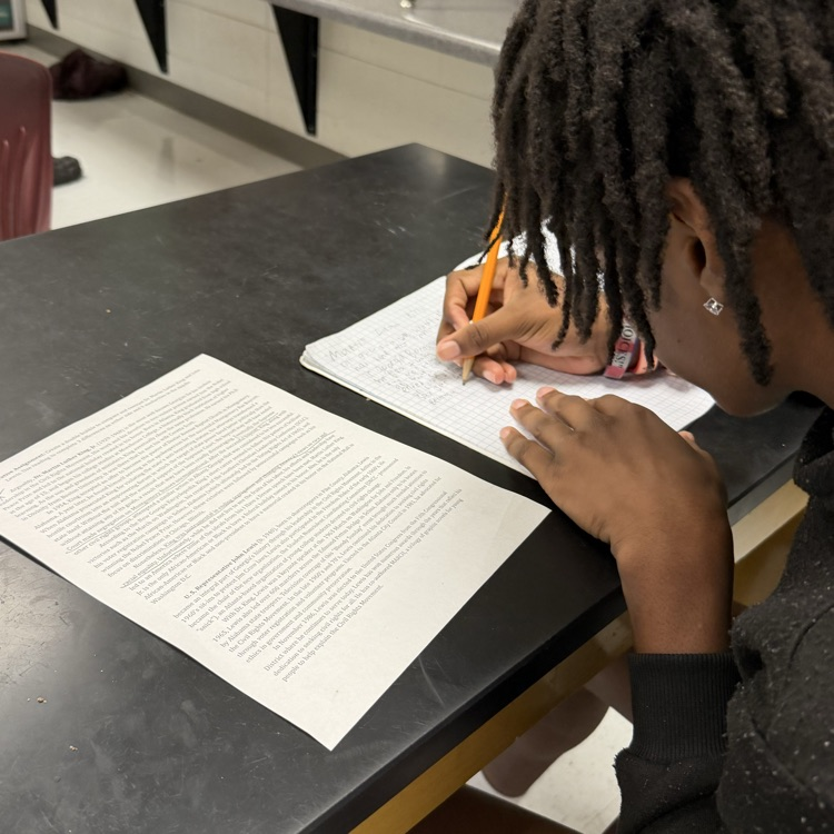 students working on interdisciplinary project