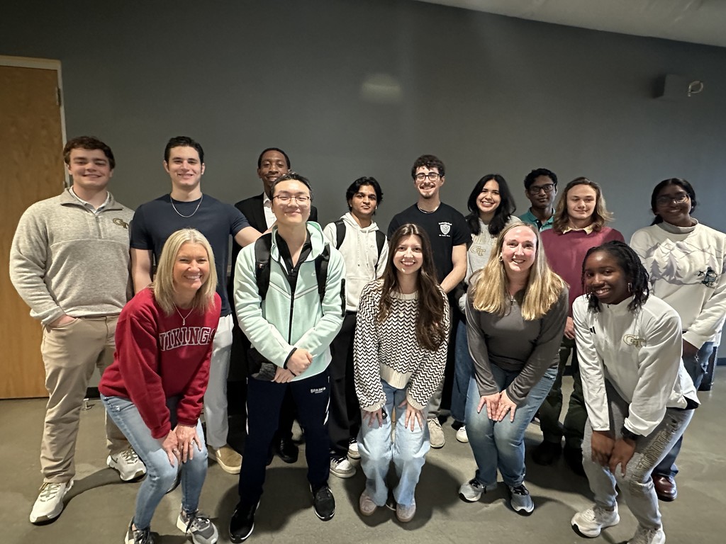 Mu Alpha Theta sponsors with LHS alum now attending GA Tech