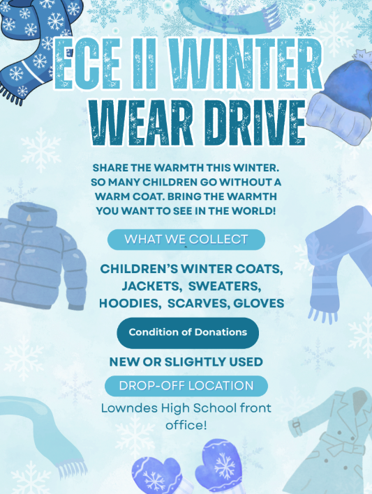 Winter Wear Drive to benefit needy children in our LCS elementary schools