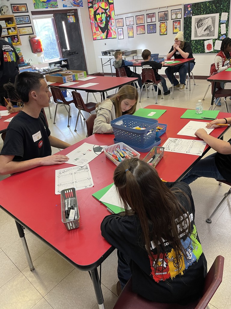 Students in a breakout session