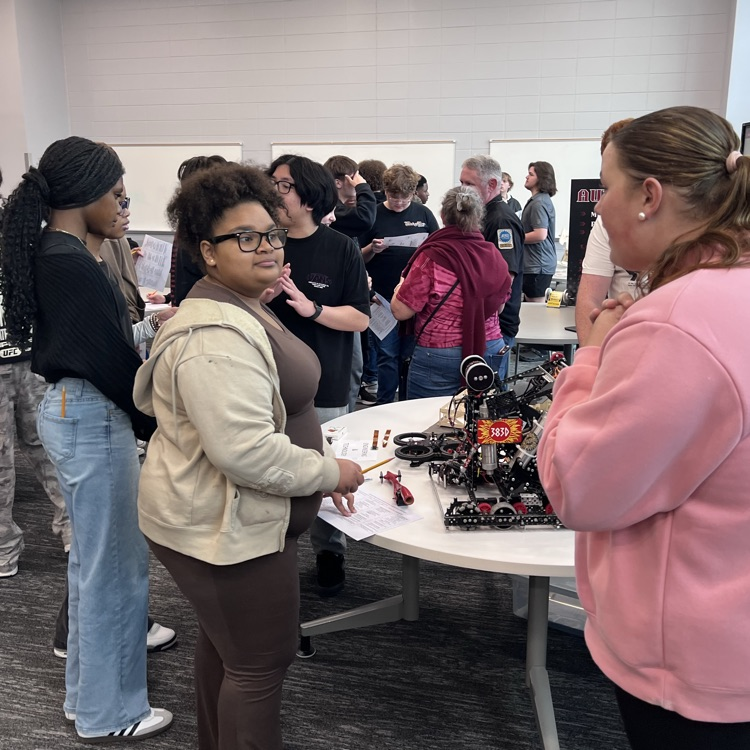 students touring LHS