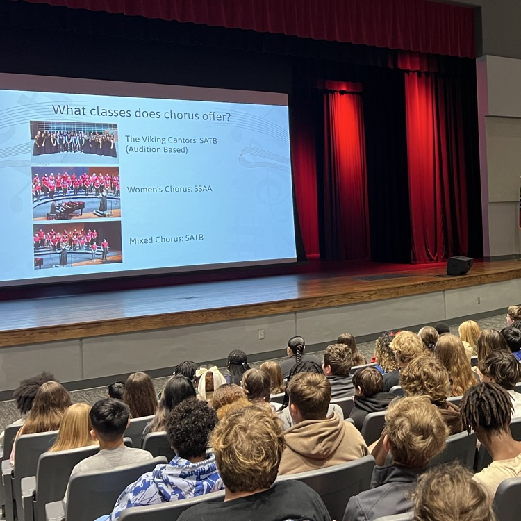 students touring LHS