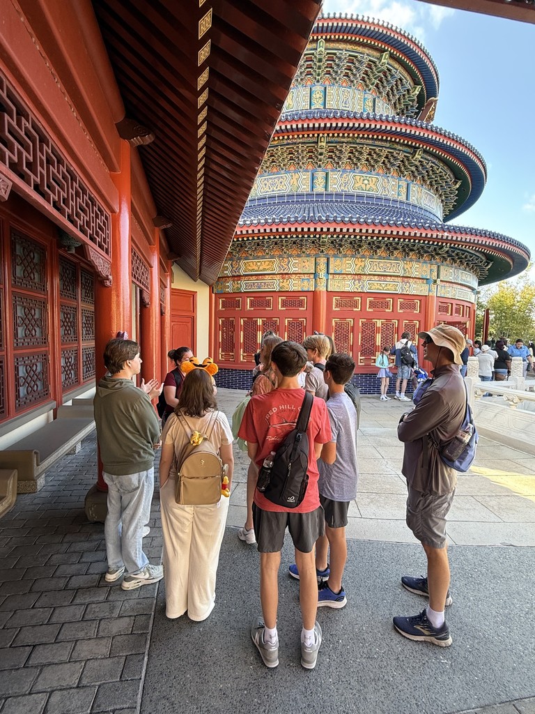 Students participating in Disney's Imagination Campus' Music in Storytelling workshop