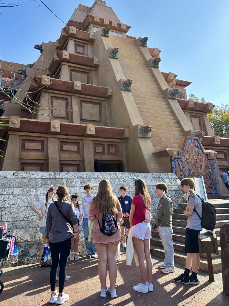 Students participating in Disney's Imagination Campus' Music in Storytelling workshop
