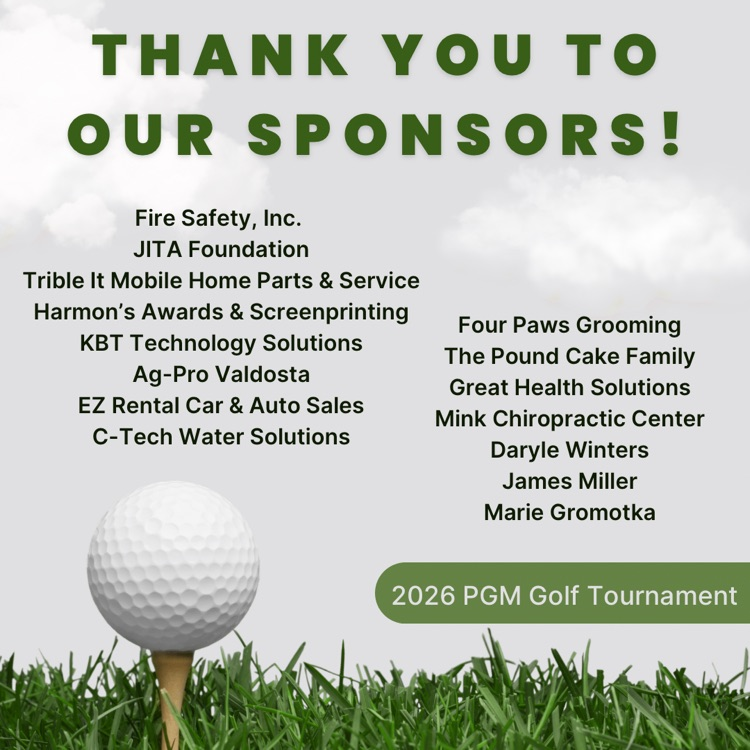 gold sponsor thank you 