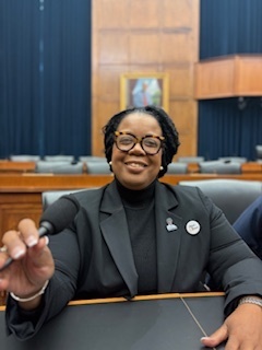 Ms. Stack in the Capitol 