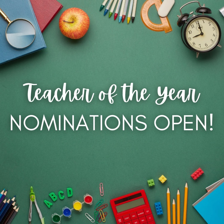 teacher of the year nomination graphic 