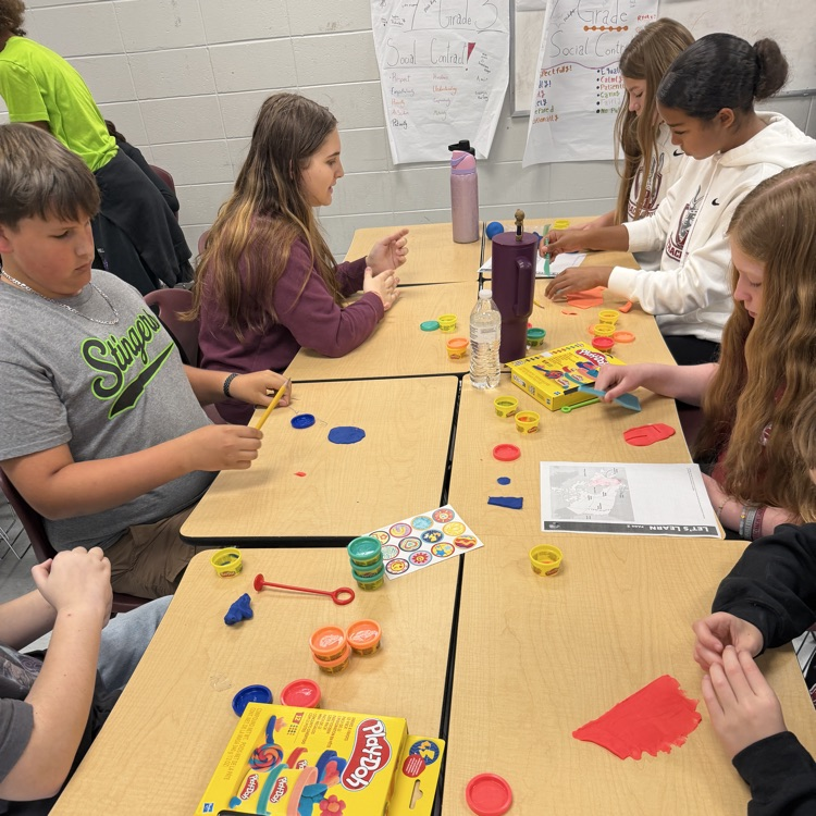 play doh geography activity 