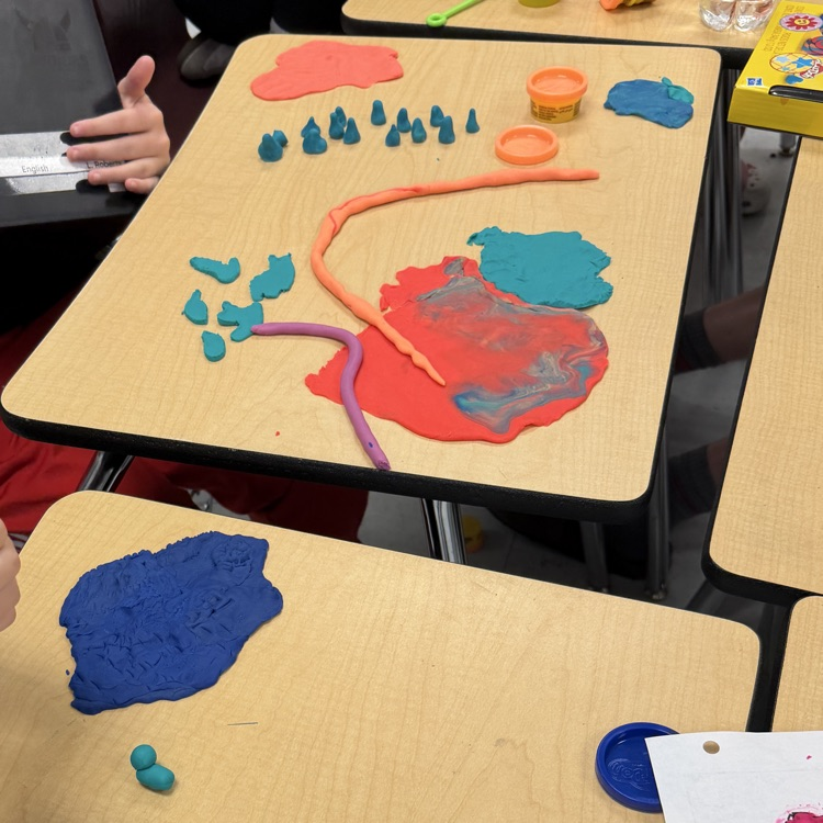 play doh geography activity 
