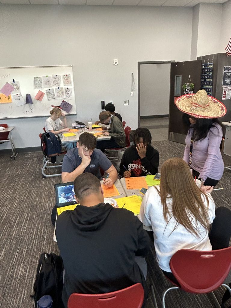 Students at the Central Angle Fiesta