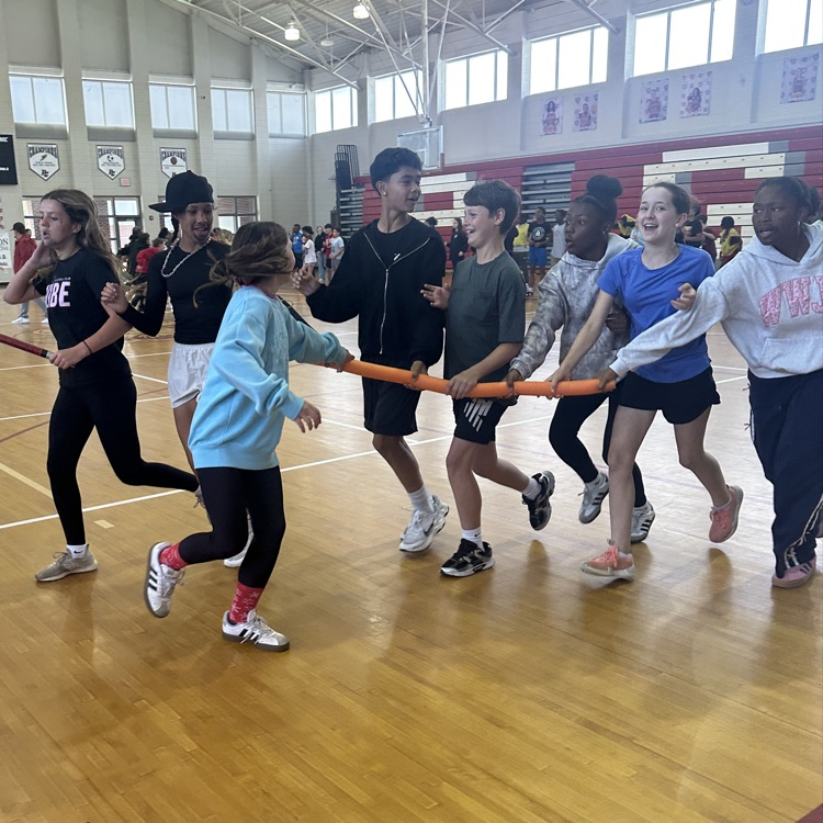 Academic Olympics relay 