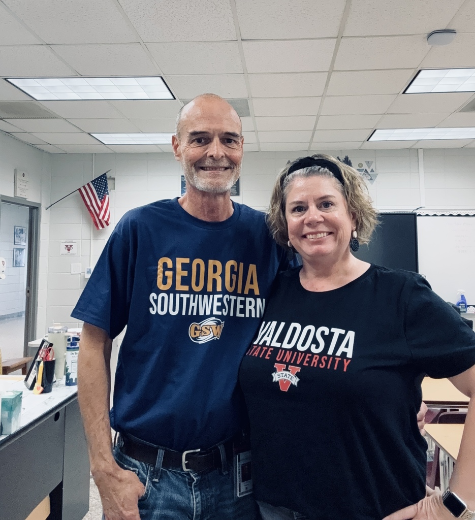 Teachers representing their colleges